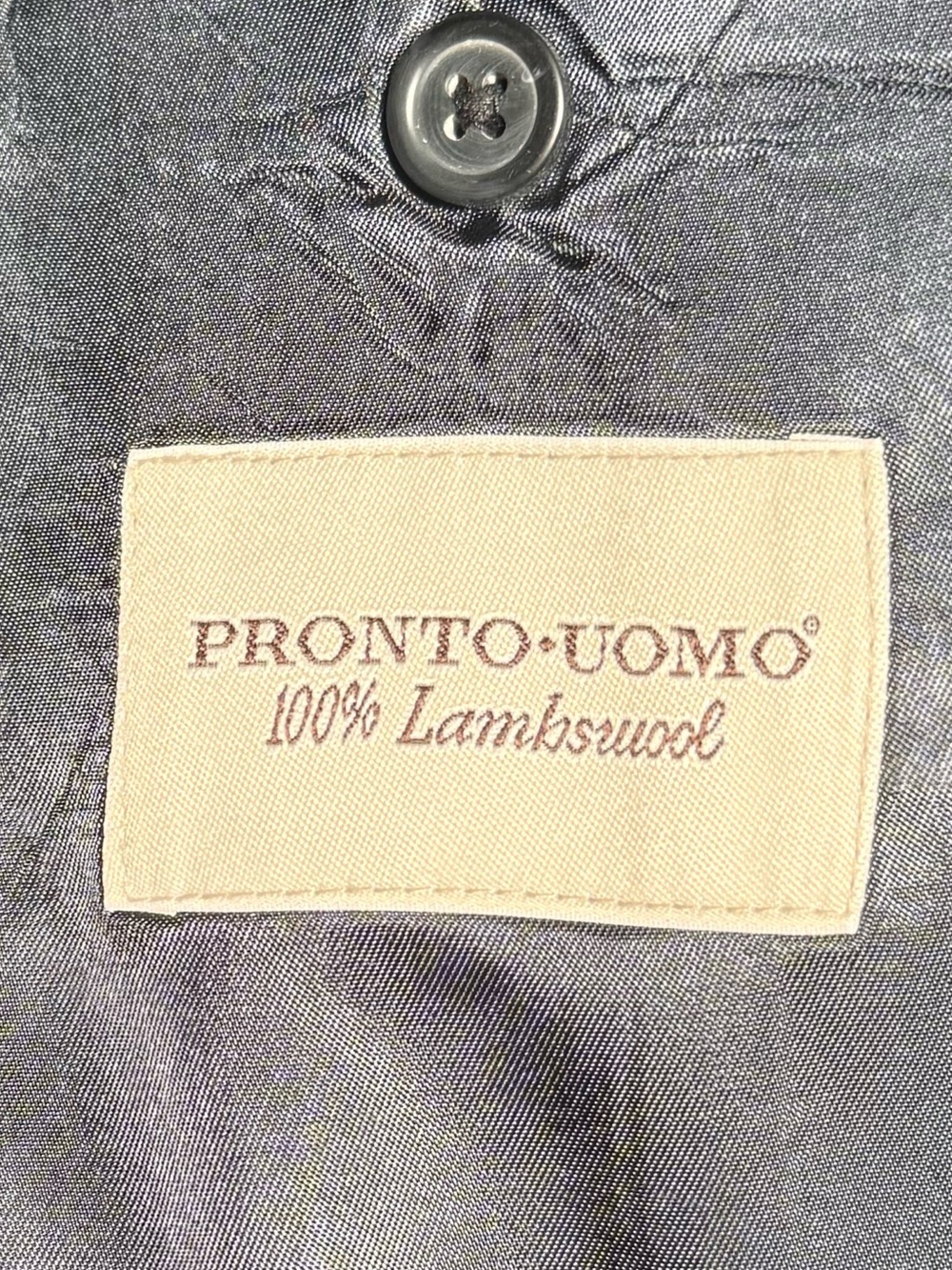 Pronto Uomo Dark Charcoal Gray Blazer - Picture 2 of 3